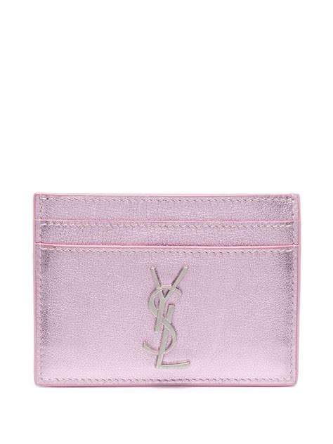 porta cartoes ysl|ysl monogram card case.